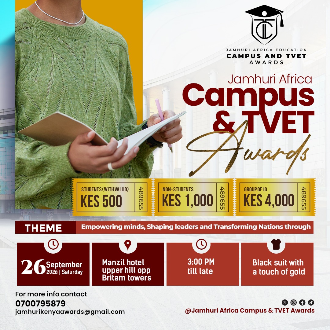 Jamhuri Africa Campus & TVET Awards 2026