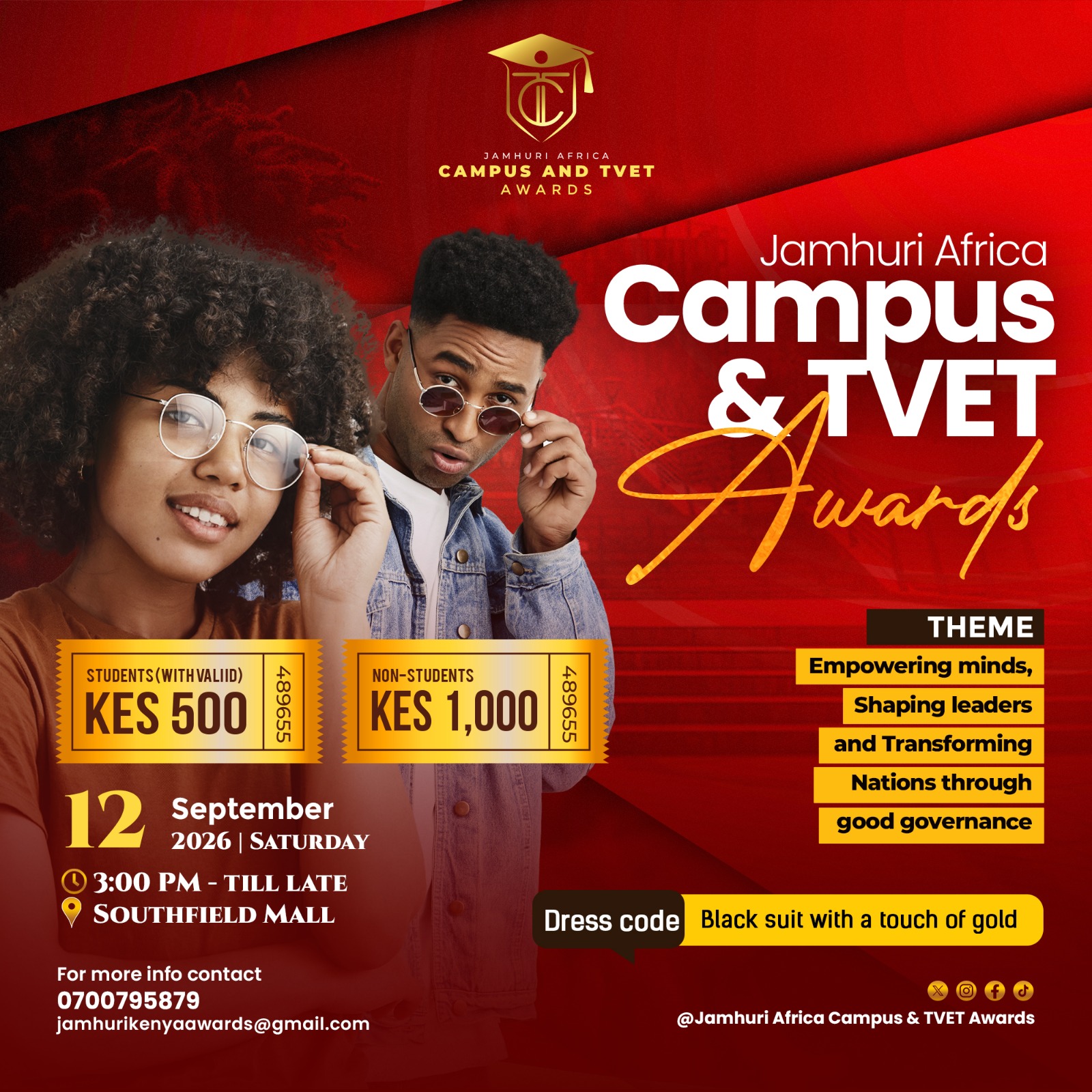 Jamhuri Africa Campus & TVET Awards 2026