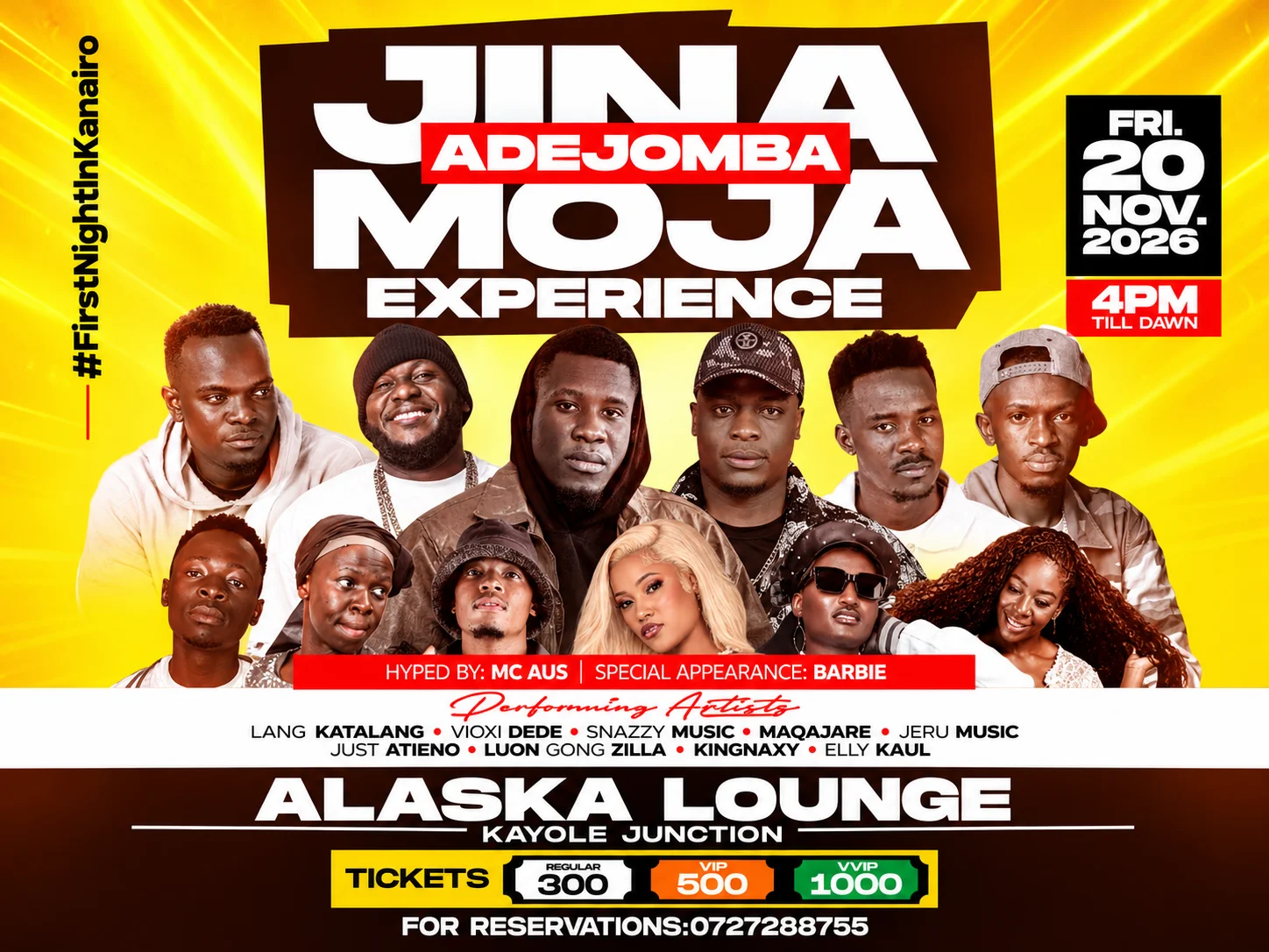 Jina Moja Adejomba Experience