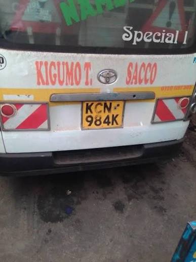 Kigumo Travellers sacco